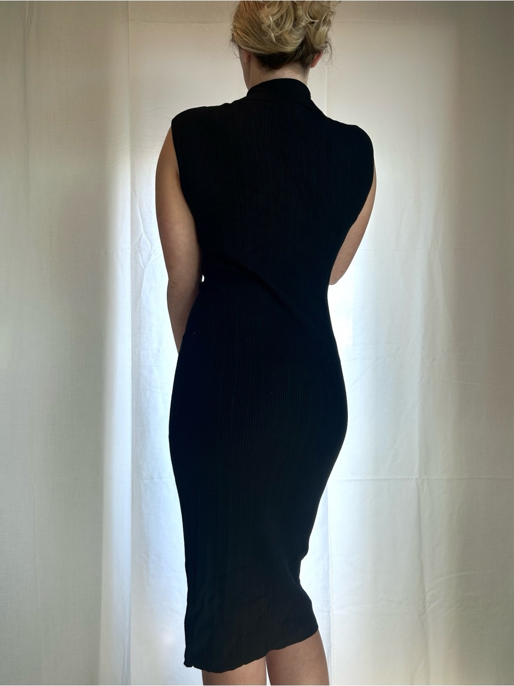 NWT Chic Bodycon Collared Dress